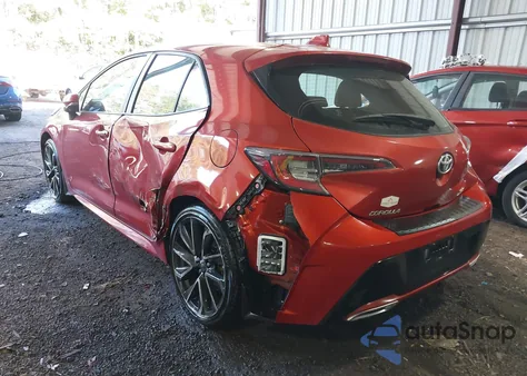 2019 Toyota Corolla Xse z USA, uszkodzony, nr VIN JTNK4RBE7K3019054